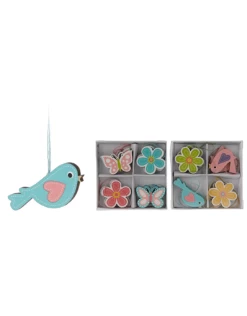 Paasset Hangdecoratie 8-delig - 2 Assorti