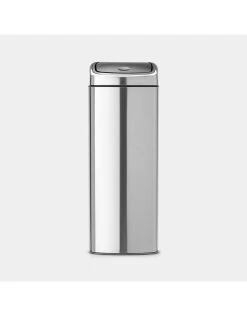 Brabantia Afvalbak Touch Bin 25ltr. Matt Steel FPP