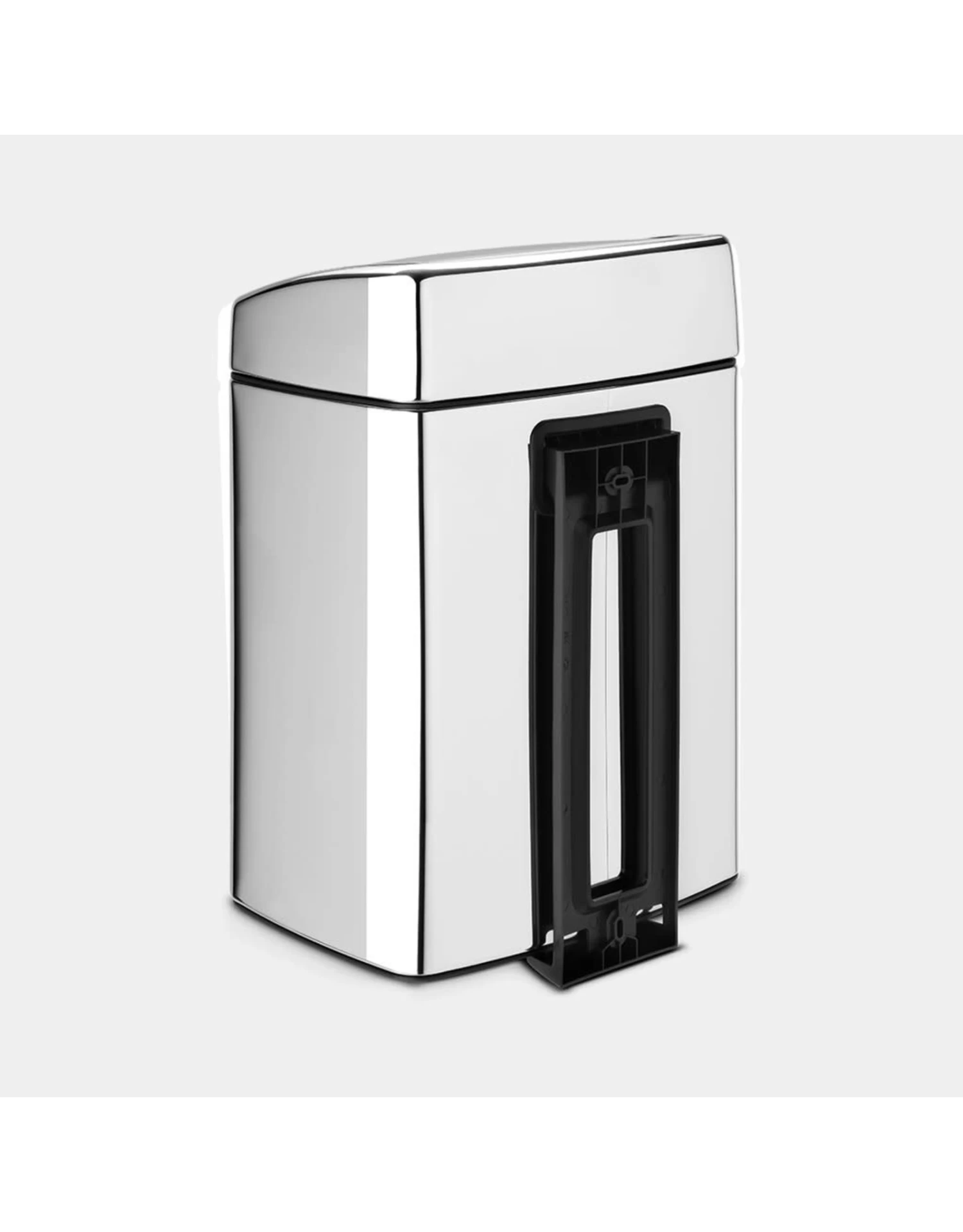 Brabantia Afvalbak Vierkant Touch Bin 10ltr Brilliant Steel 4 Brabantia Afvalbak Vierkant Touch Bin 10ltr Brilliant Steel - Afbeelding 2