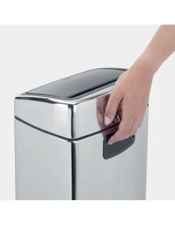 Brabantia Afvalbak Vierkant Touch Bin 10ltr Brilliant Steel 7 Brabantia Afvalbak Vierkant Touch Bin 10ltr Brilliant Steel -Mepal Winkel brabantia brabantia afvalbak vierkant touch bin 10 2