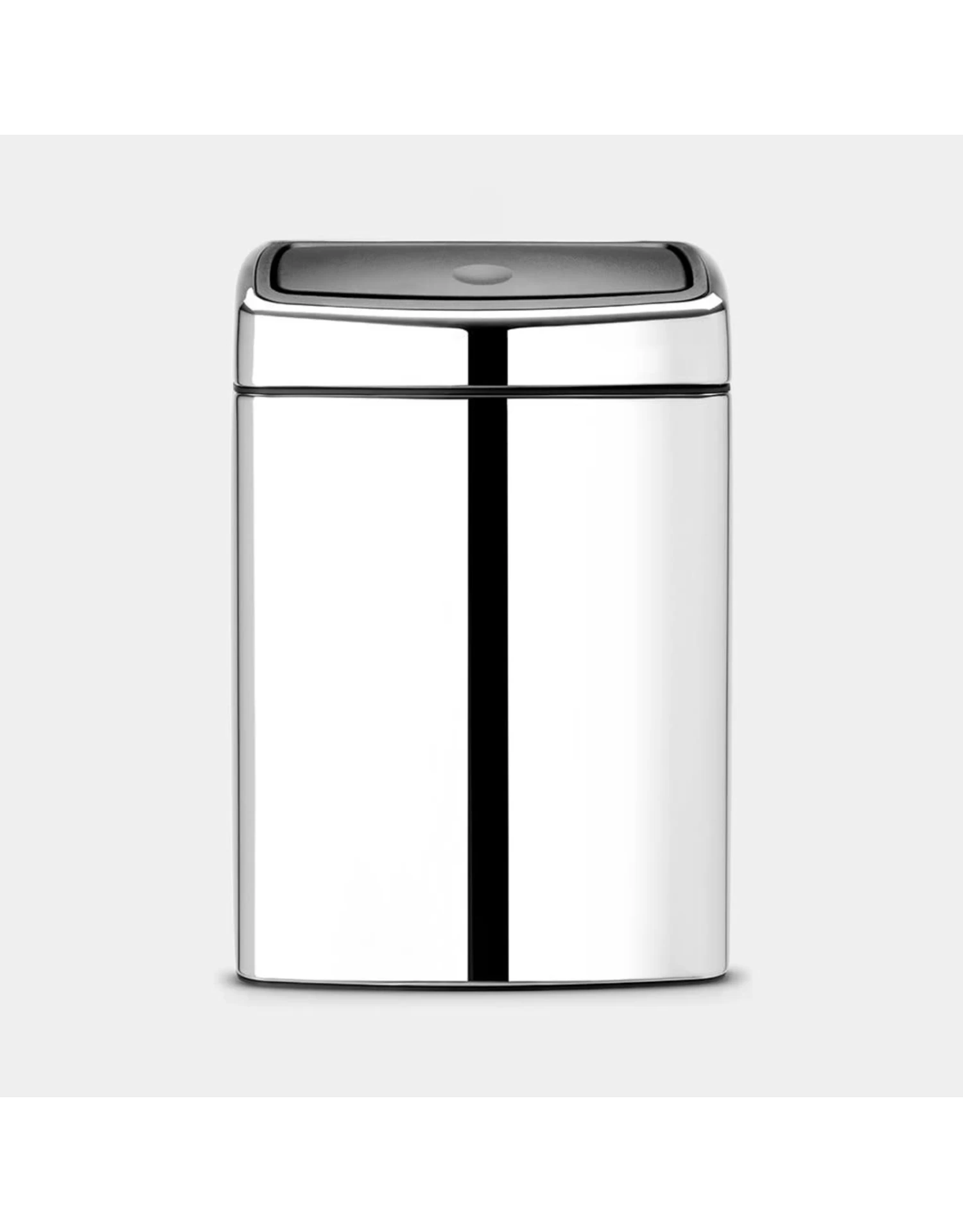 Brabantia Afvalbak Vierkant Touch Bin 10ltr Brilliant Steel 3 Brabantia Afvalbak Vierkant Touch Bin 10ltr Brilliant Steel