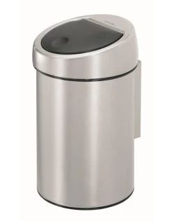 Brabantia Afvalemmer Touch Bin 3lt Wand Matt Steel