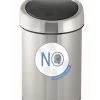 Brabantia Afvalemmer Touch Bin Wand 3Lt Matt Steel FPP -Mepal Winkel brabantia brabantia afvalemmer touch bin wand 3lt