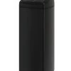 Brabantia Touch Bin 25ltr. MattSteel Zwart -Mepal Winkel brabantia brabantia touch bin 25ltr mattsteel zwar