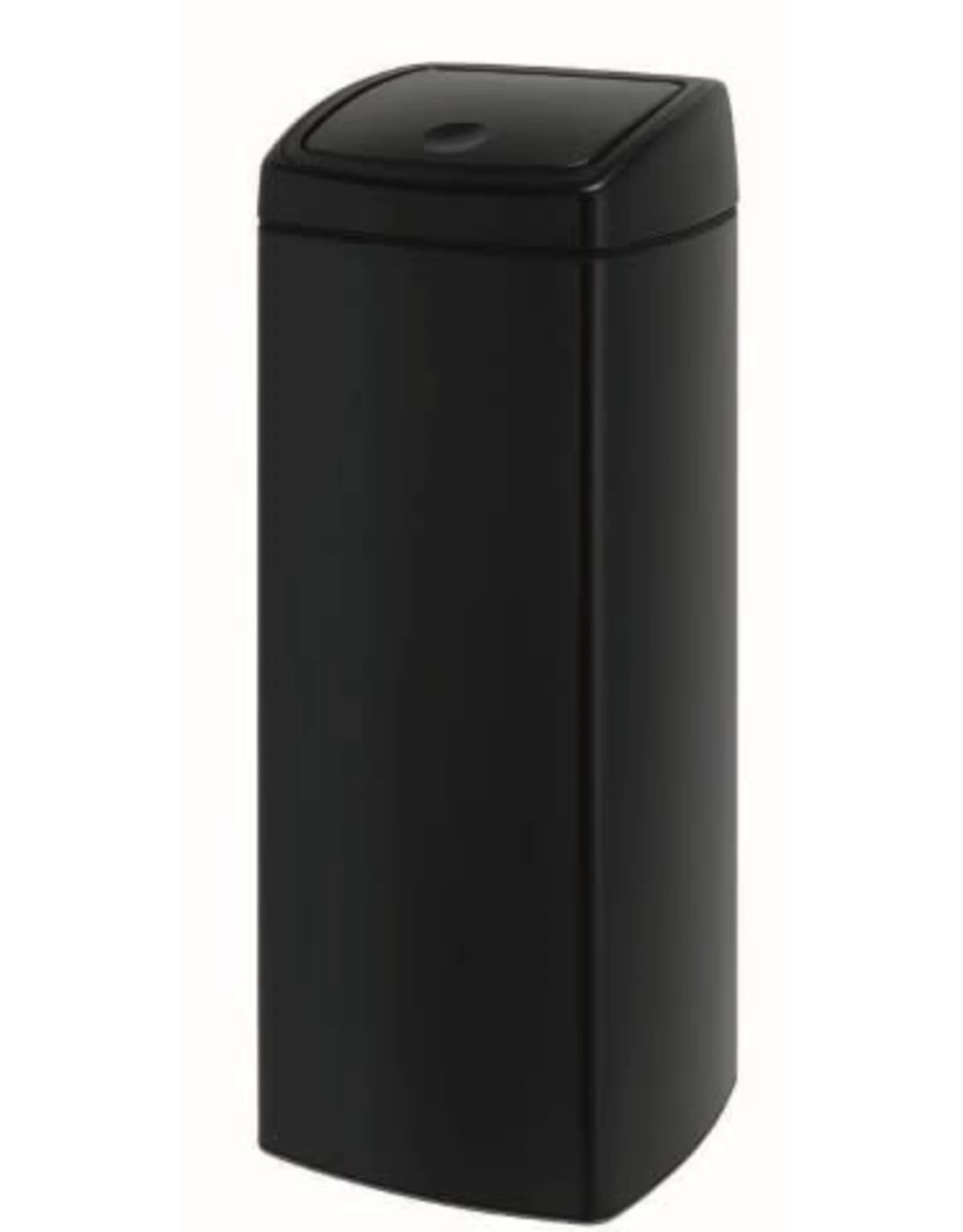 Brabantia Touch Bin 25ltr. MattSteel Zwart 3 Brabantia Touch Bin 25ltr. MattSteel Zwart