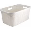 Curver Style Wasmand Wit , 45L -Mepal Winkel curver curver style wasmand wit 45l