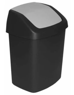 Curver Swing Afvalbak 15 L, Zwart