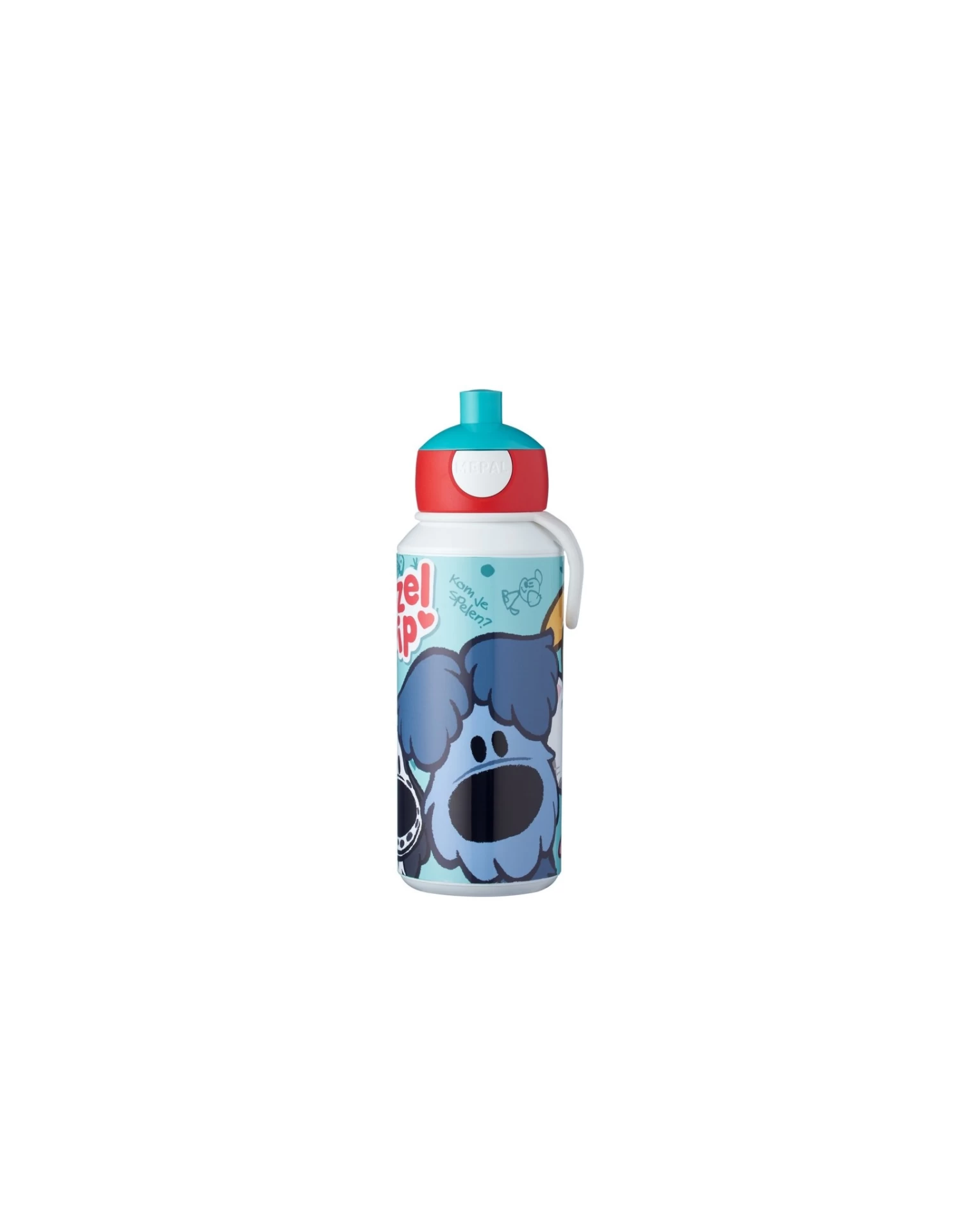 Mepal Drinkfles Pop-Up Campus 400ml - Woezel En Pip 3 Mepal Drinkfles Pop-Up Campus 400ml - Woezel En Pip