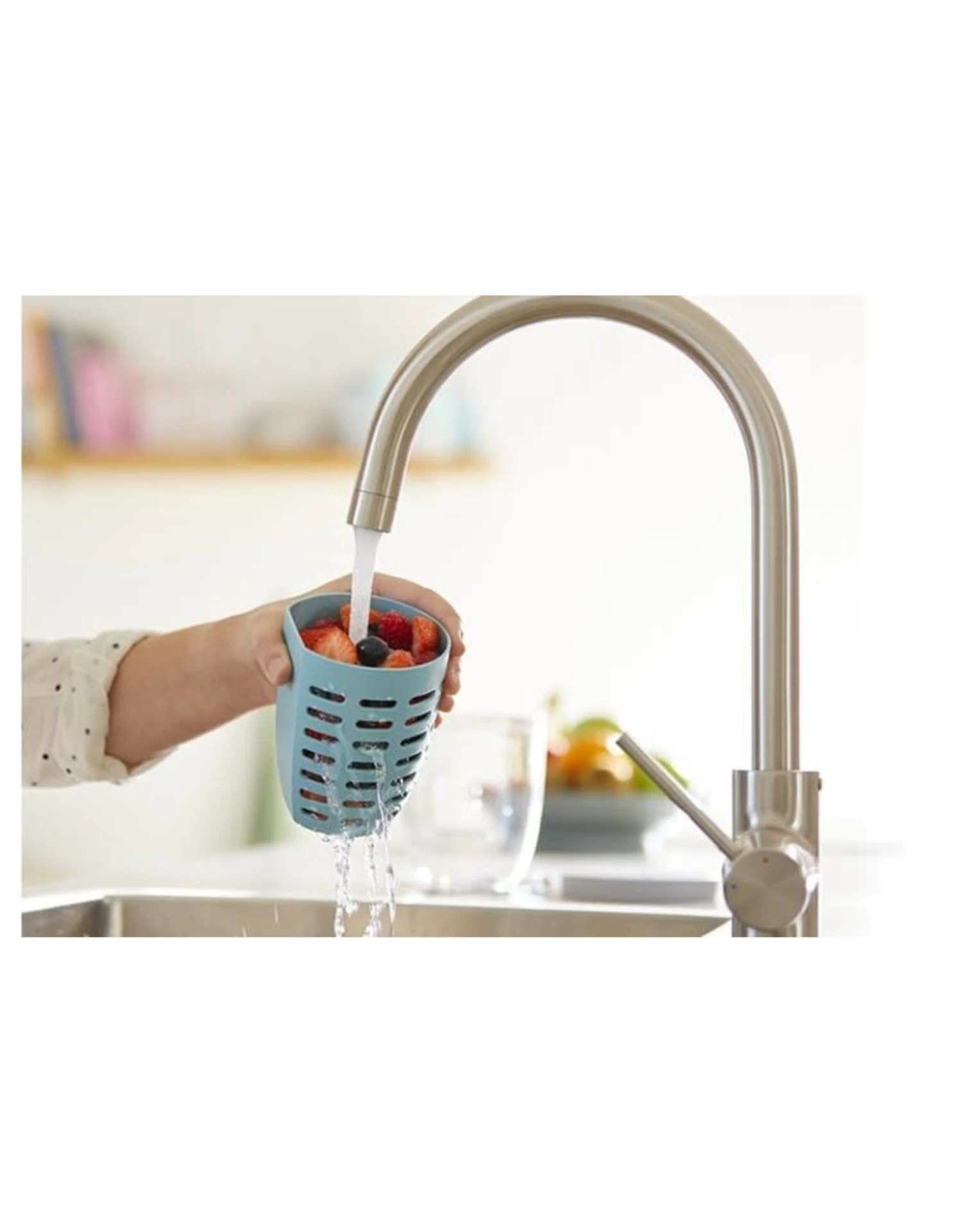 Mepal Fruit- & Veggiepot Ellipse - Nordic Red 4 Mepal Fruit- & Veggiepot Ellipse - Nordic Red - Afbeelding 2