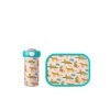 Mepal Lunchset Campus Leopard - Schoolbeker 300ml + Lunchbox 750ml -Mepal Winkel mepal mepal lunchset campus leopard schoolbeker 30