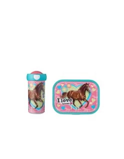 Mepal Lunchset Campus My Horse (schoolbeker + Lunchbox) -Mepal Winkel mepal mepal lunchset campus my horse schoolbeker l 1