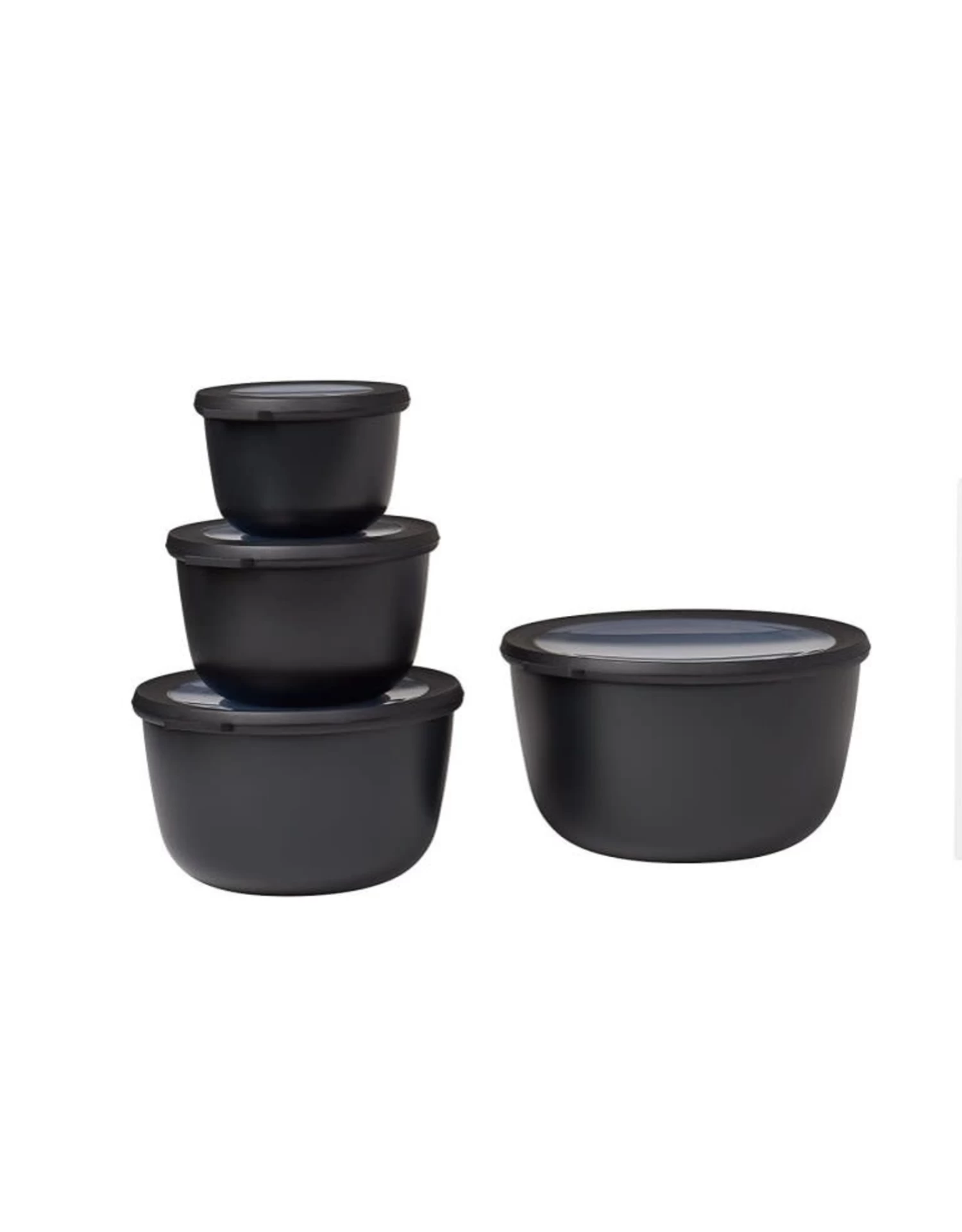 Mepal Multikom Cirqula 4-delige Set (500+1000+2000+3000) - Nordic Black 3 Mepal Multikom Cirqula 4-delige Set (500+1000+2000+3000) - Nordic Black