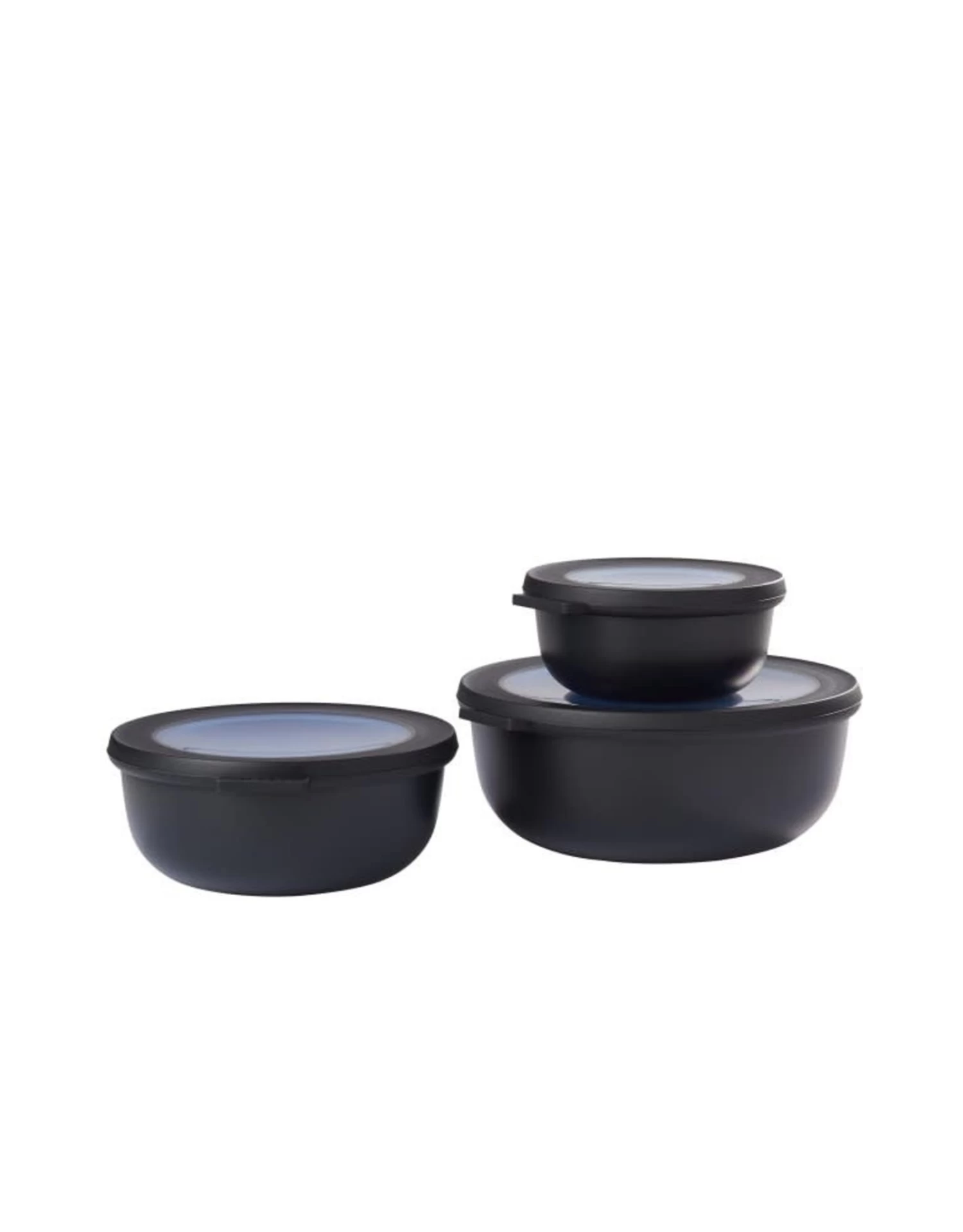 Mepal Multikom Cirqula Set 3-dlg (350, 750, 1250 Ml) - Nordic Black 3 Mepal Multikom Cirqula Set 3-dlg (350, 750, 1250 Ml) - Nordic Black