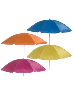 Summertime Parasol 180cm Uni Ass Kleur
