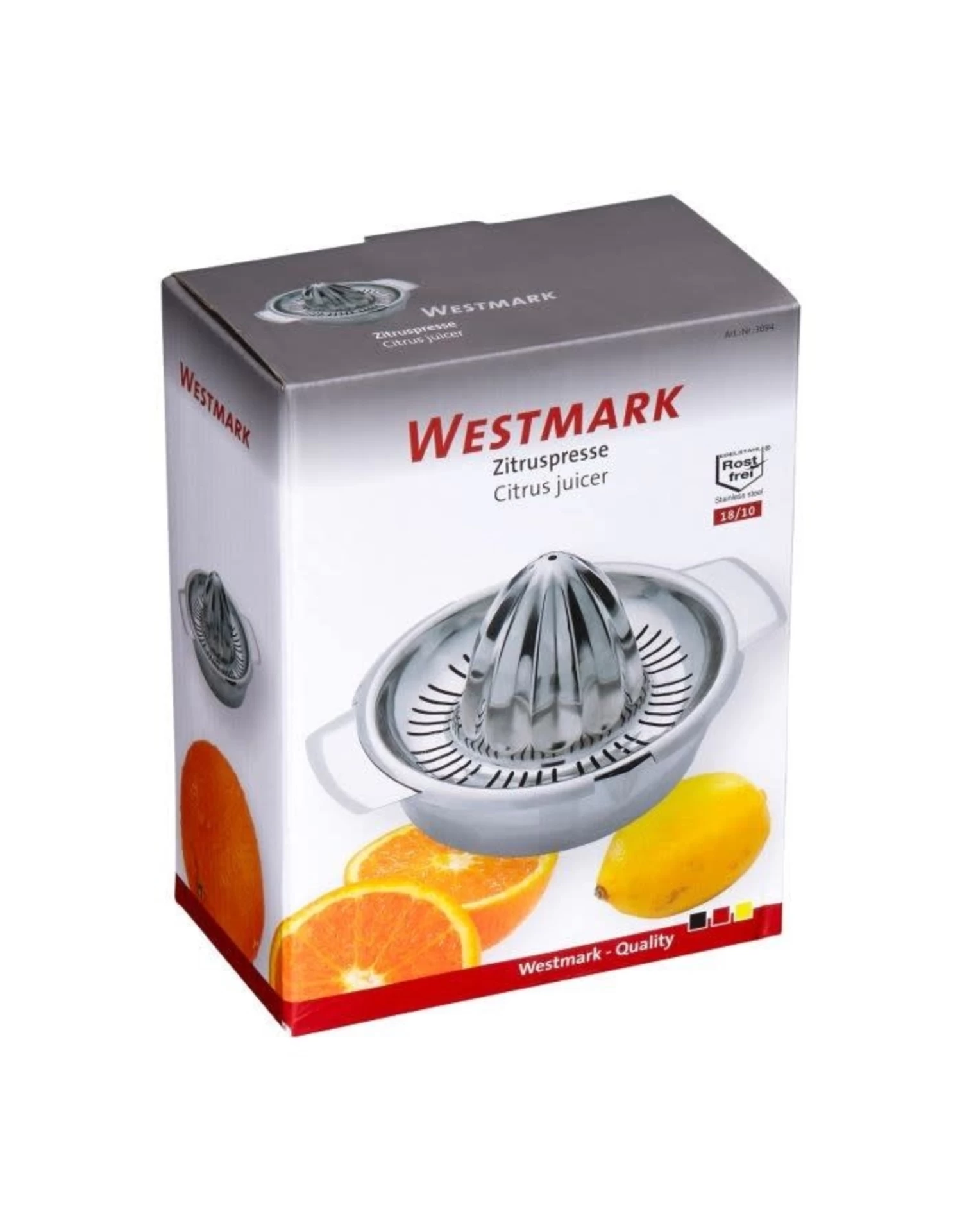 Westmark Citruspers RVS, 350ml 4 Westmark Citruspers RVS, 350ml - Afbeelding 2