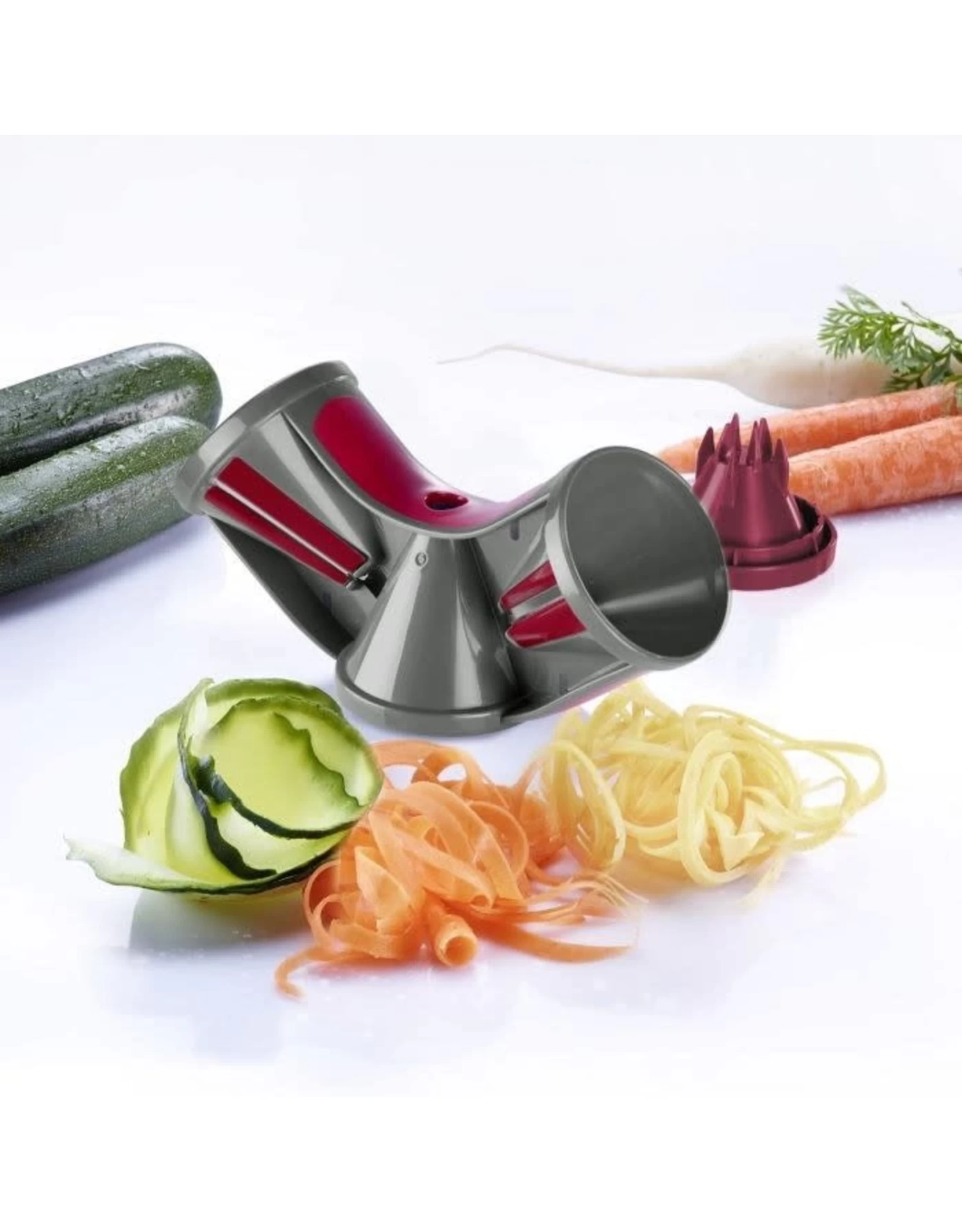 Westmark Groente Spiraalsnijder "Triolo" 5 Westmark Groente Spiraalsnijder "Triolo" - Afbeelding 3