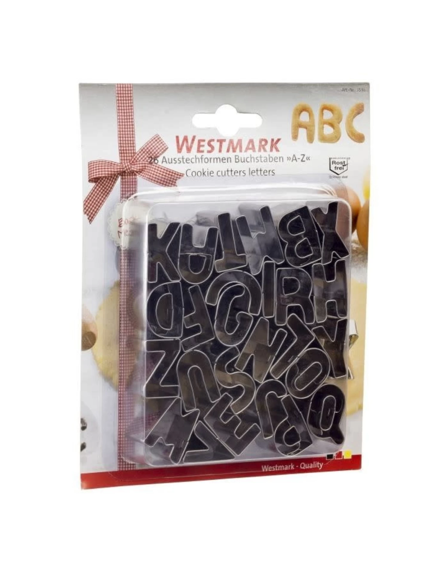Westmark Set Van Uitsteekvormen Letters A T/m Z, 2.5cm 5 Westmark Set Van Uitsteekvormen Letters A T/m Z, 2.5cm - Afbeelding 3