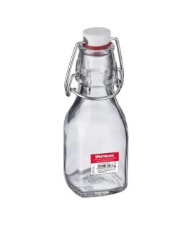 Westmark Beugelfles Vierkant, 125 Ml