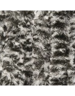 Kattenstaart 56X185 Zwart/Wit Vliegengordijn