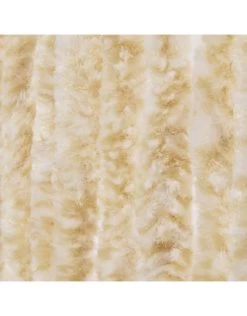 Kattenstaart 90X220 Beige/Wit Vliegengordijn