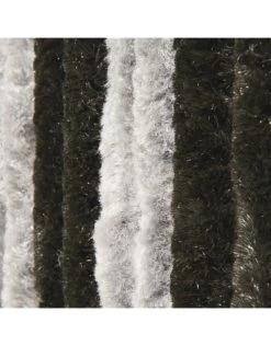 Kattenstaart 90x220 Cm Zwart/grijs Duo
