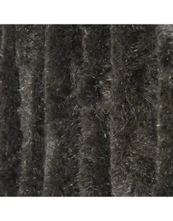 Kattenstaart 90X220 Zwart/Uni Vliegengordijn