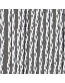 Madrid Vliegengordijn 92X220 Wit/Grijs